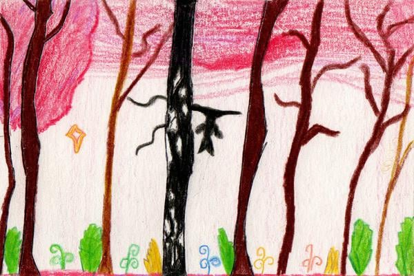 Meie õpilase töö valiti parimate postkaartide hulka