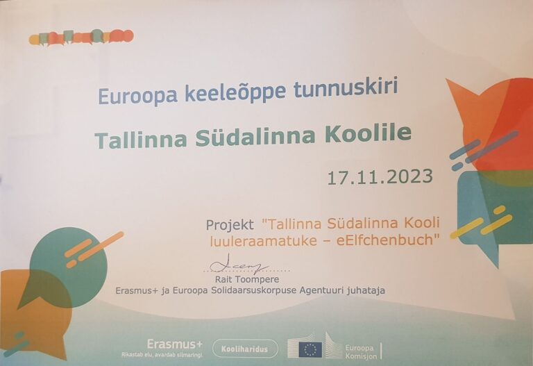Euroopa keeleõppe tunnuskiri